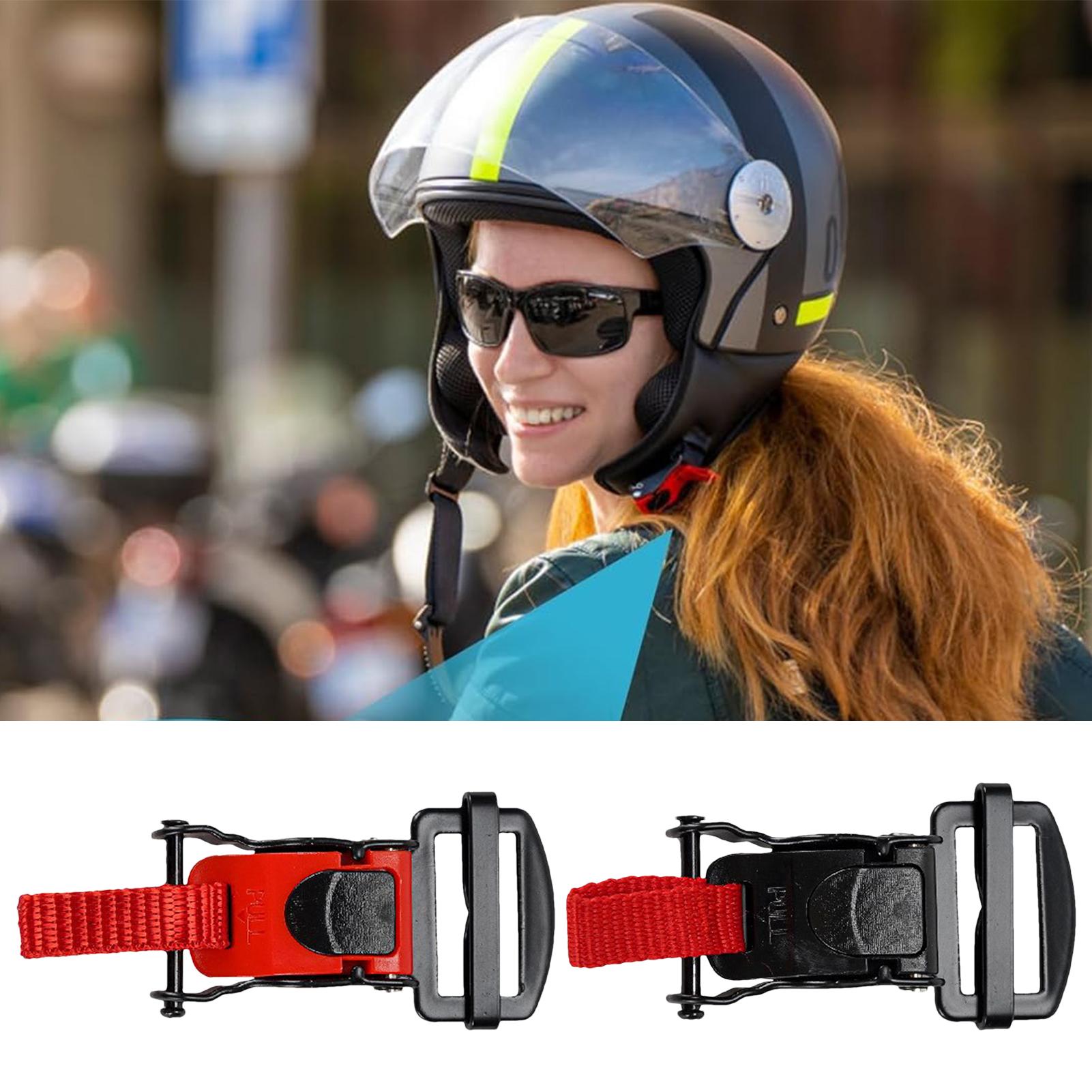 Quick Release Buckle Motorcycle Helmet - Kaski motocyklowe, szybkozamykana klamra, podwójna klamra