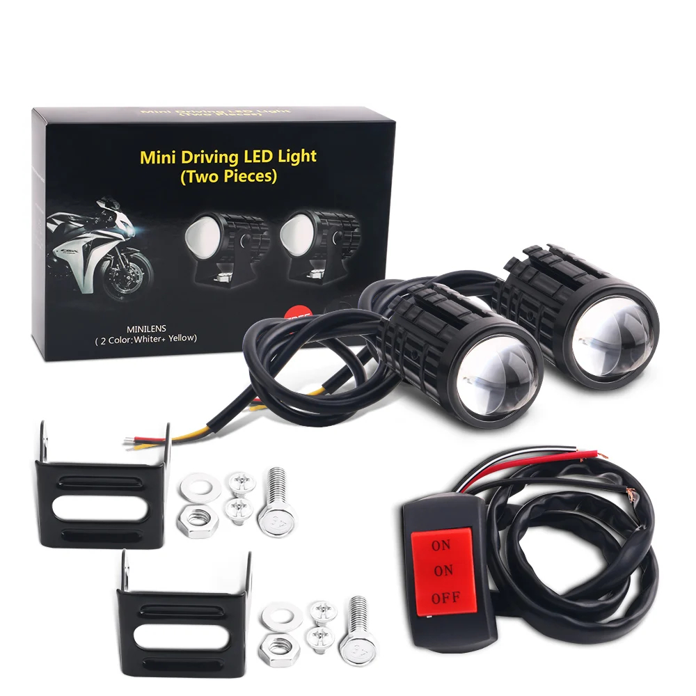 Uniwersalny motocykl LED refle – Universal Motorcycle Led Headlight Projector recenzja i cena