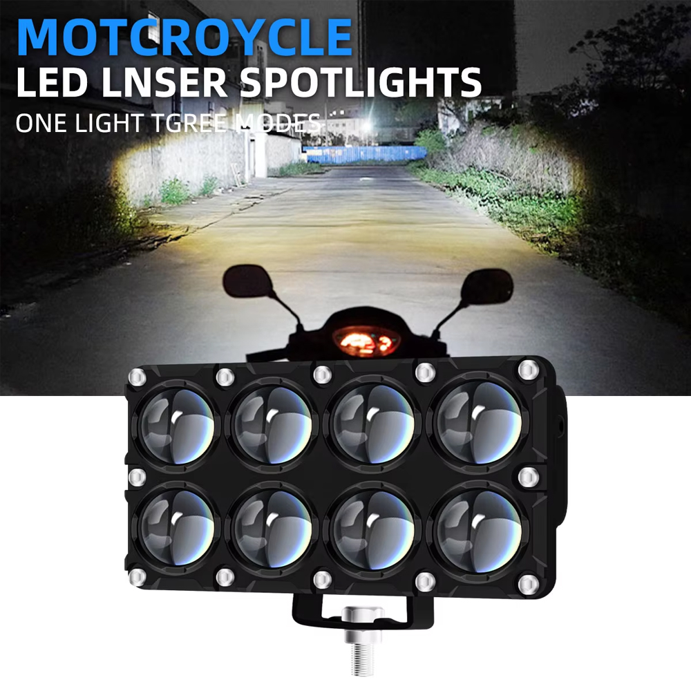 Reflektor motocyklowy dodatkow – Universal Motorcycle Led Headlight Projector recenzja i cena