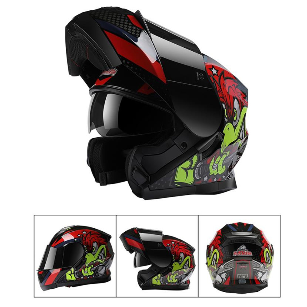 Kask motocyklowy Full Face ADV – Dual Visor Motorcycle Racing Helmet recenzja i cena