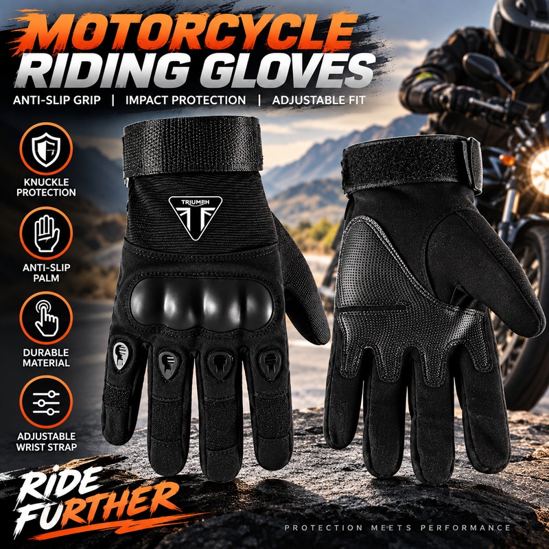 Akcesoria do motocykli TRIUMPH – Riding Gear recenzja i cena
