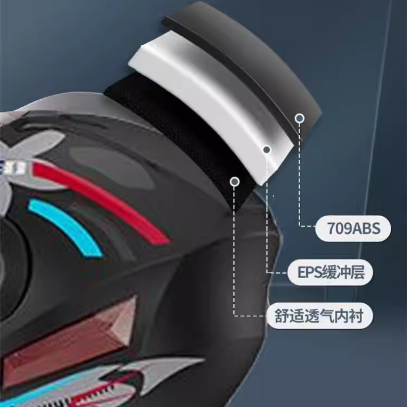 Kask Motocyklowy Otwierany Bez – Full Face Motorcycle Helmet With Bluetooth recenzja i cena