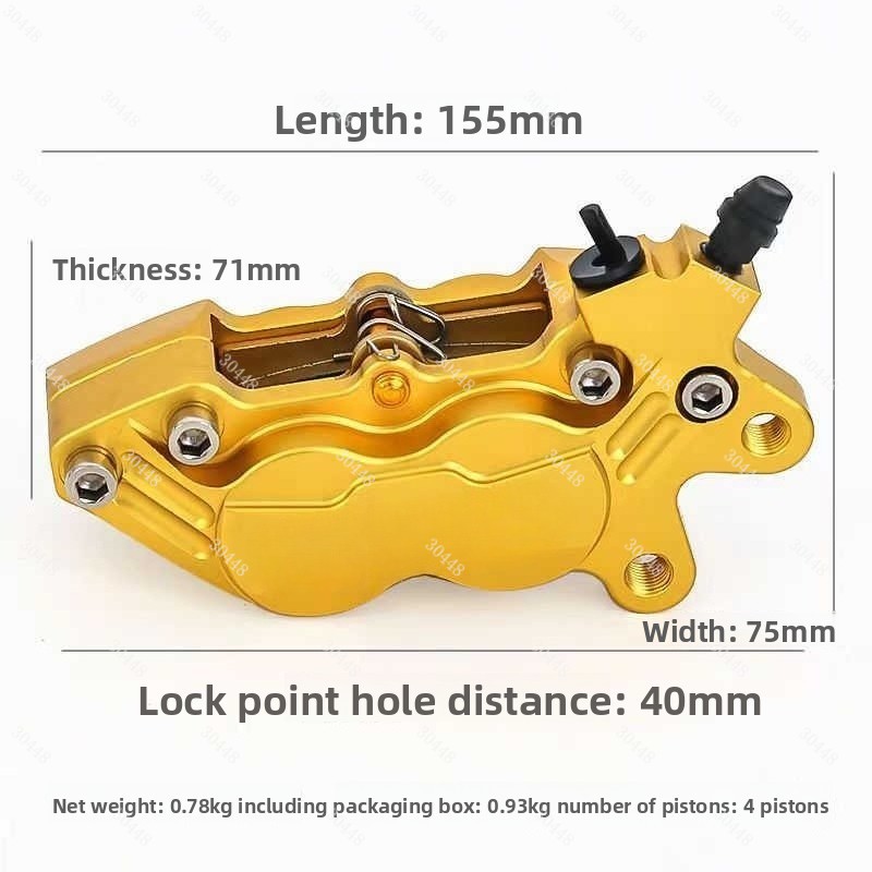 Motocyklowy zacisk hamulcowy C – Scooter Parts recenzja i cena