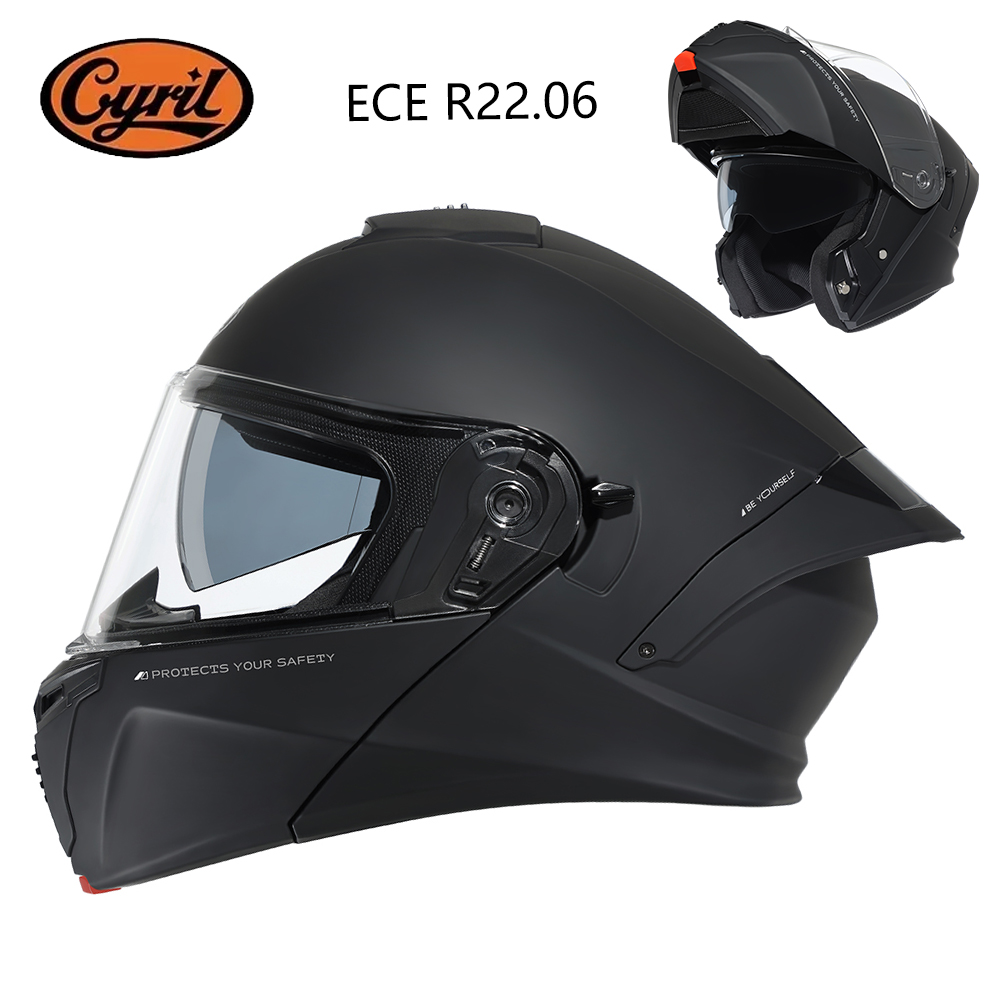 Kask motocyklowy modułowy CYRI – Modular Flip Up Motorcycle Helmet Dot Approved recenzja i cena