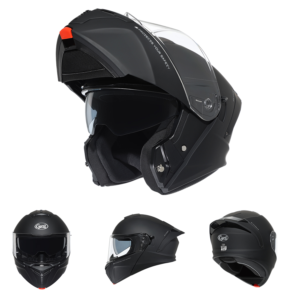 Kask motocyklowy modułowy CYRI – Modular Flip Up Motorcycle Helmet Dot Approved recenzja i cena