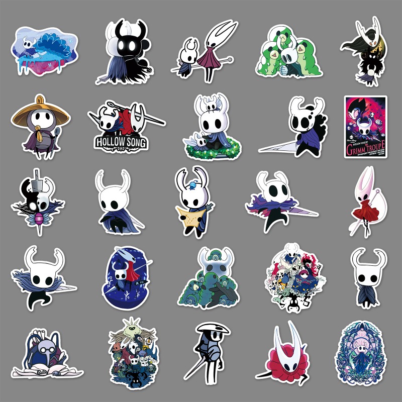 Hollow Knight 50 sztuk nakleje – Atv Parts recenzja i cena