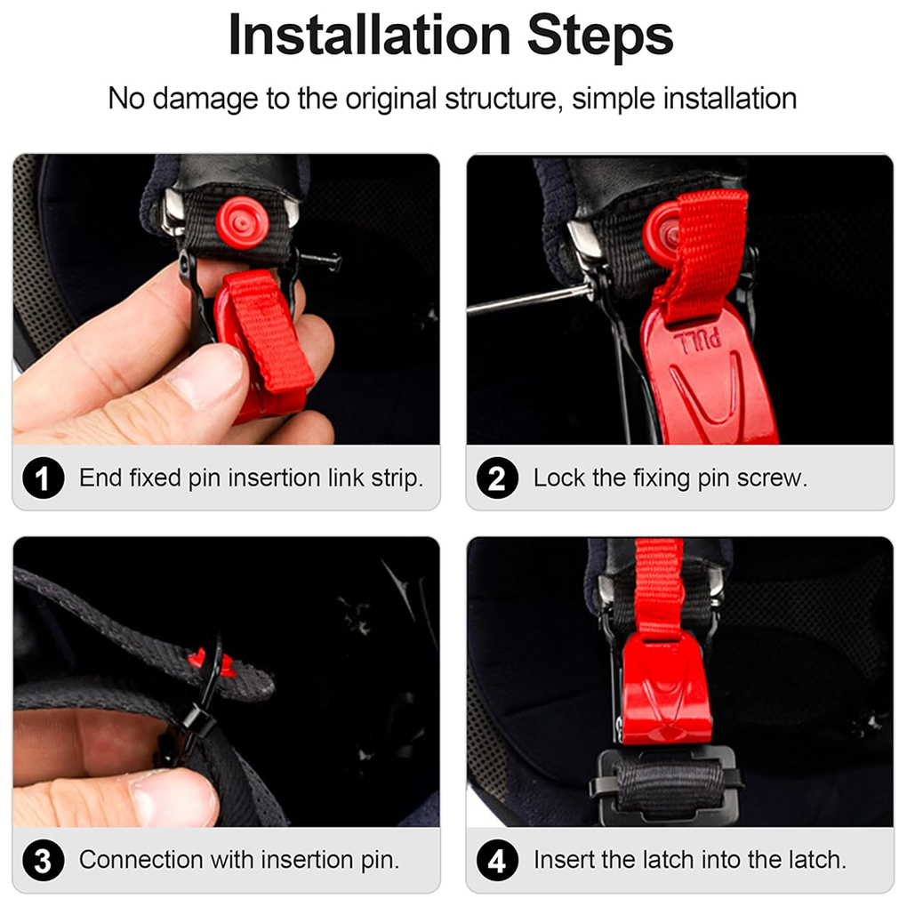 Lekki zestaw klamer szybkiego  – Quick Release Buckle Motorcycle Helmet recenzja i cena